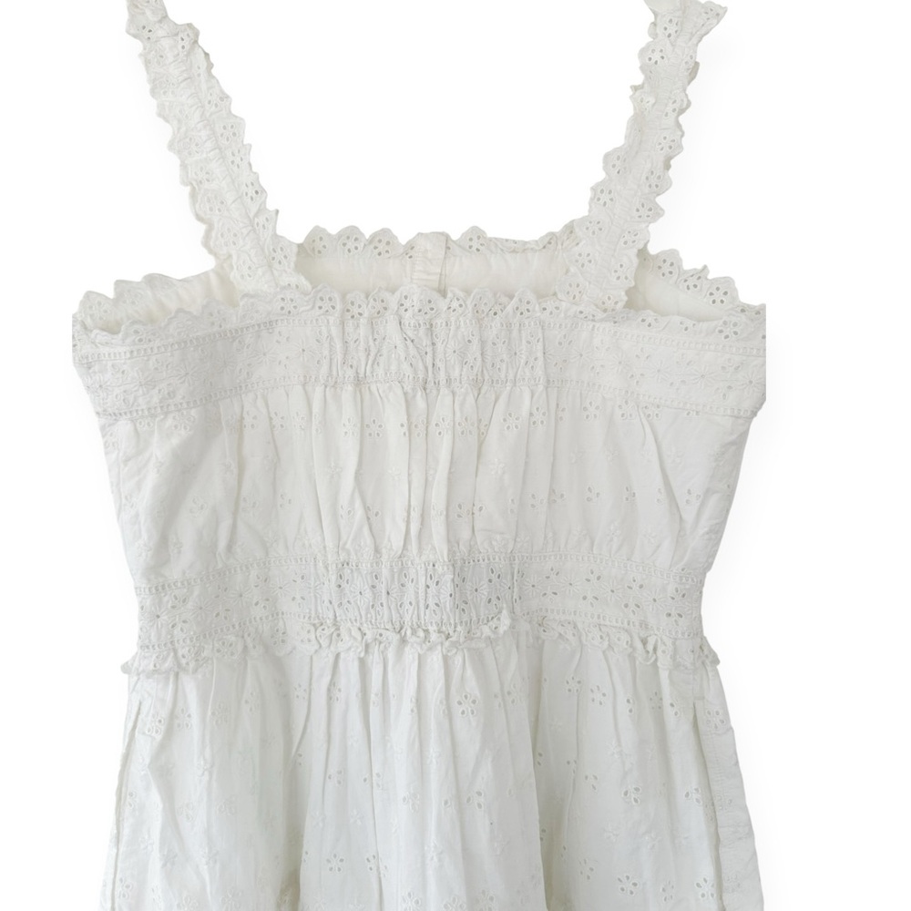 White Eyelet Midi Sundress - Brand: - Picture 10 of 13